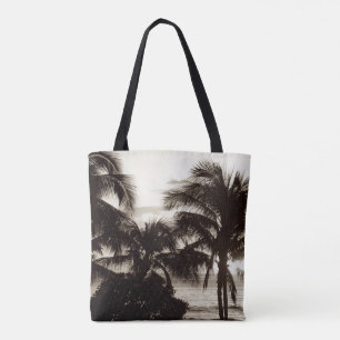 Bolsa Tote Vintage Waikiki Palm