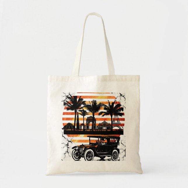 Bolsa Tote Vintage wall Art (Frente)