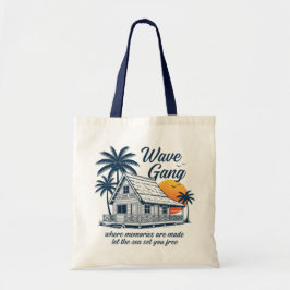 Bolsa Tote Vintage Wave Gang Cabin Beach Tee | Memories Are M