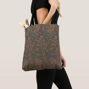 Bolsa Tote Vintage William Morris Arcadia Sem Costura Total