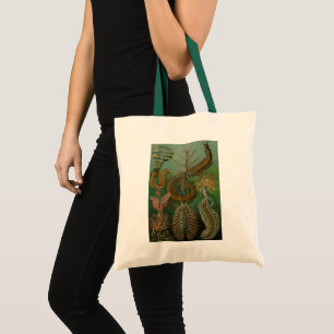 Bolsa Tote Vintage Worms Annelids Chaetopoda por Ernst Haecke