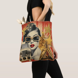 Bolsa Tote VintageHollywood Retro Design