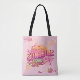 Bolsa Tote Vintagem de pré-disquete gráfico sunshine