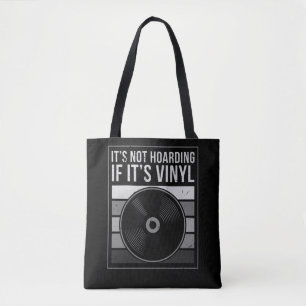Bolsa Tote Vinyl Collector Music DJ Record Men Vinyl
