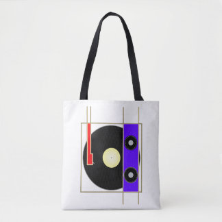 Bolsa Tote Vinyl Player