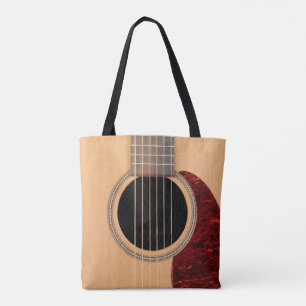 Bolsa Tote Violão Acústico Dreadnought de 6 Cordas