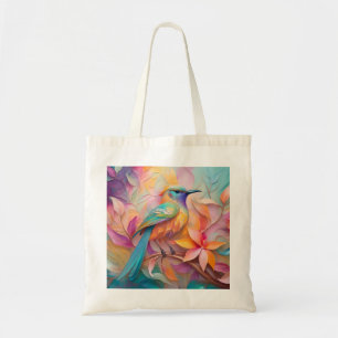 Bolsa Tote Violet Throed Songbird Fantasy Bird
