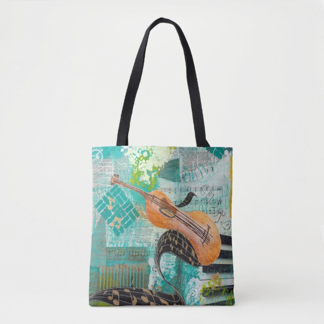 Bolsa Tote Violin Melody (Frente)