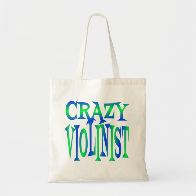 Bolsa Tote Violinista louco (Frente)