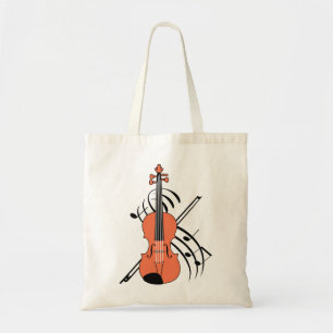 Bolsa Tote Violino e Música