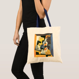 Bolsa Tote Violino e vidro por Juan Gris, Cubismo Vintage