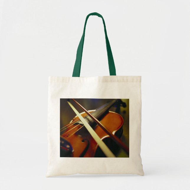 Bolsa Tote Violino & Fim-Acima 1 do arco (Frente)