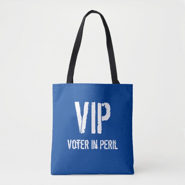Bolsa Tote VIP Voter em Peril (Frente)