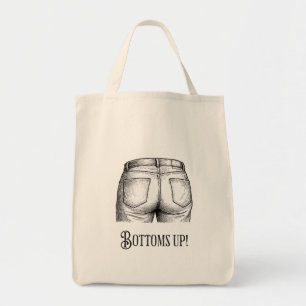 Bolsa Tote Vira de Cabeça! Presente Divertido de Elefante Bra
