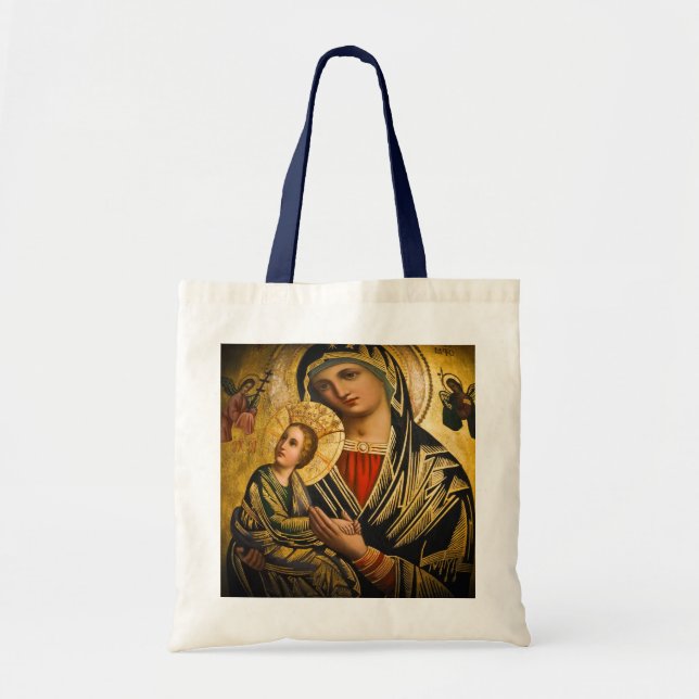 Bolsa Tote Virgem Abençoada Mary Bag (Frente)