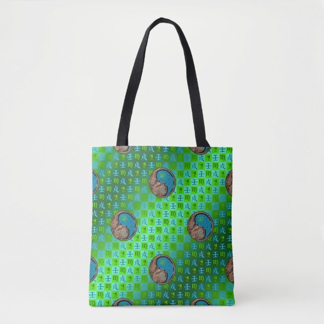 Bolsa Tote Virgem & Cão de Água (Frente)