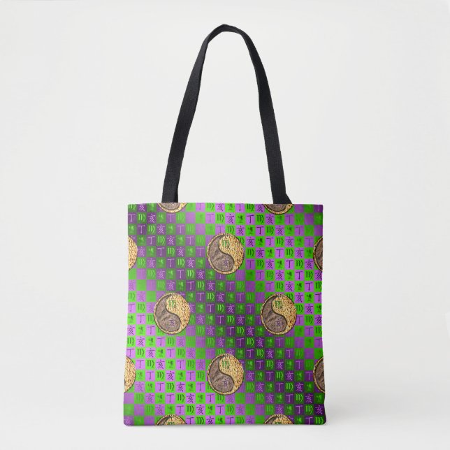 Bolsa Tote Virgem & Javali de Fogo (Frente)