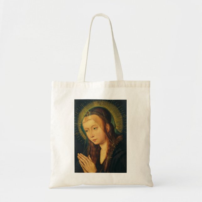 Bolsa Tote Virgem Maria em oração (Frente)