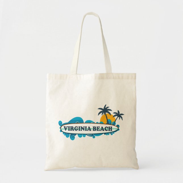 Bolsa Tote Virginia Beach. (Frente)