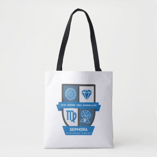 Bolsa Tote Virgo Birthday Crest™ for September 1-22 (Frente)
