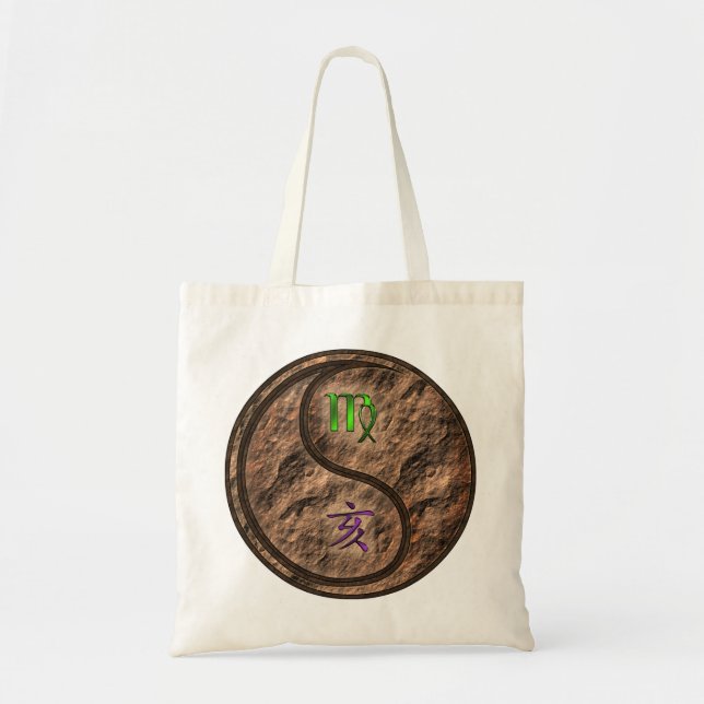 Bolsa Tote Virgo & Earth Boar (Frente)