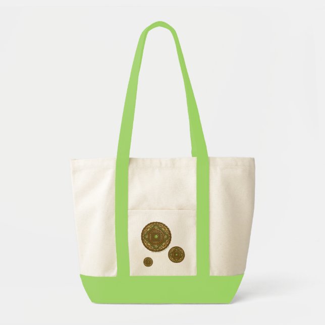 Bolsa Tote Virgo Mandala Tote Bag (Frente)