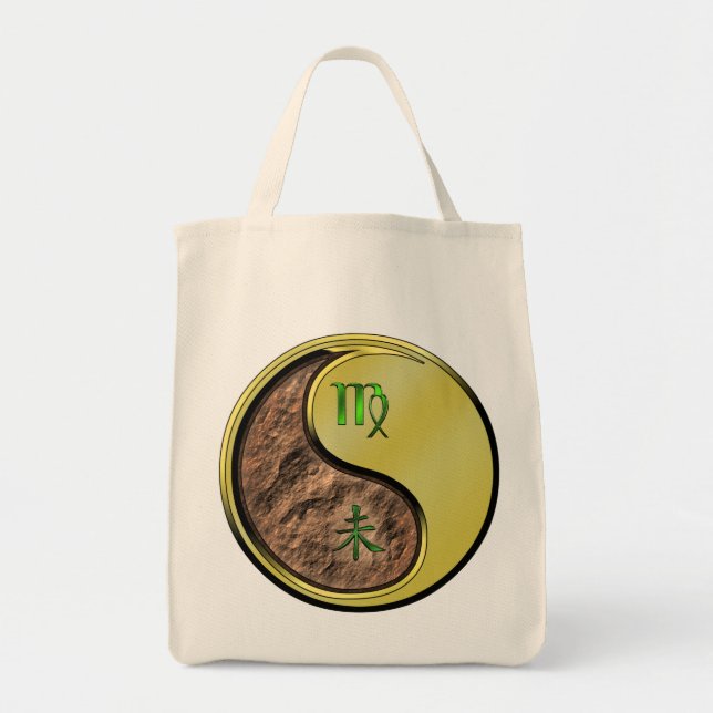 Bolsa Tote Virgo & Metal Goat (Frente)