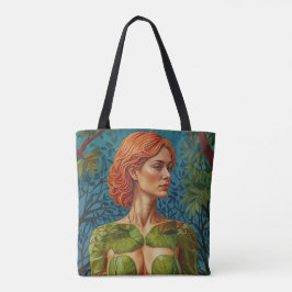 Bolsa Tote “Viridra’s Portrait” -  Veins of the Canopy   