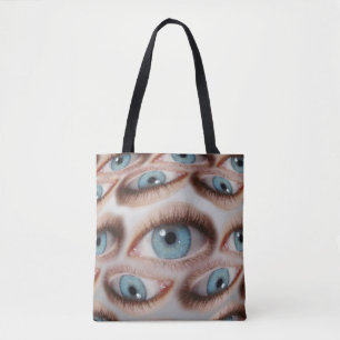 Bolsa Tote Visão Psicodélica: Illusão Abstrato