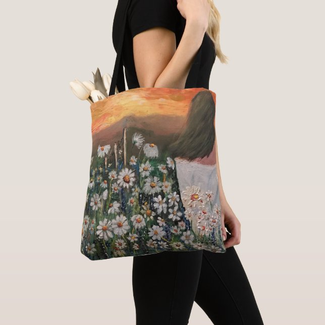 Bolsa Tote Visitas ao Sunset (Close Up)