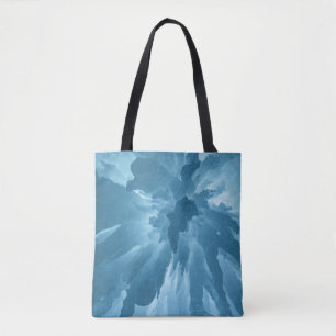 Bolsa Tote Vista de baixo ângulo das estalactites