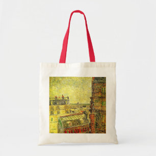 Bolsa Tote Vista de Paris do Quarto de Vincent por Vincent va
