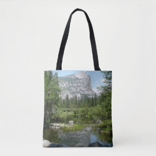 Bolsa Tote Vista do Lago Espelho no Parque Nacional de Yosemi