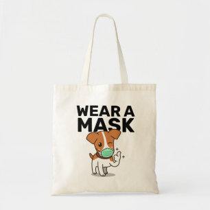 Bolsa Tote Vista uma barra de ferramentas do cão em forma de