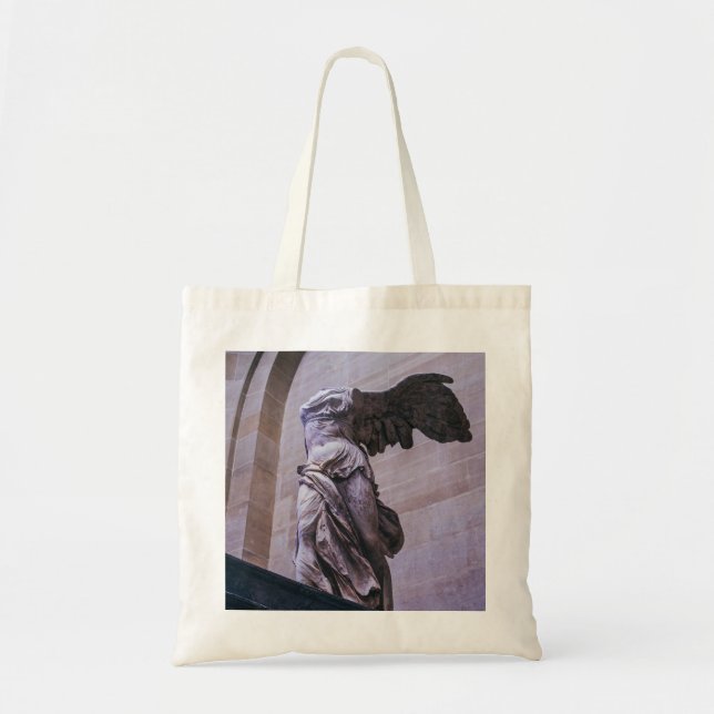 Bolsa Tote Vitória voada de Samothrace, Louvre, Paris (Frente)