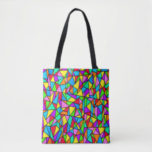 Bolsa Tote Vitral Arco-íris