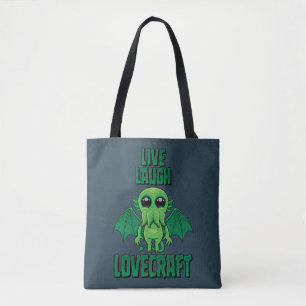 Bolsa Tote Viva Ria Lovecraft Cthulhu Fofo