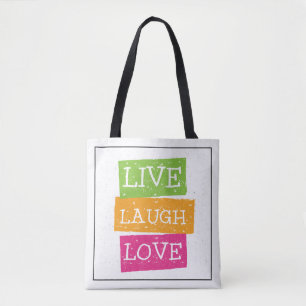 Bolsa Tote Vive o amor 2 2 do riso