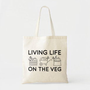 Bolsa Tote Vivendo A Vida No Veg