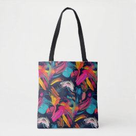Bolsa Tote Vivid Chaos Splash Graffiti