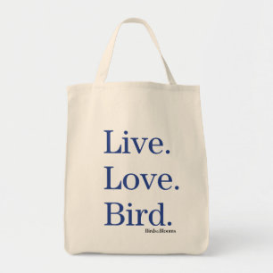 Bolsa Tote Vivo. Amor. Pássaro