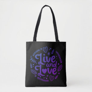 Bolsa Tote Vivo E Amor