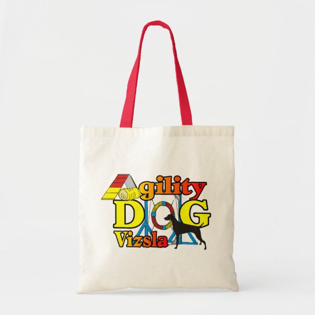 Bolsa Tote Vizsla Agilidade Shirts Dons (Frente)