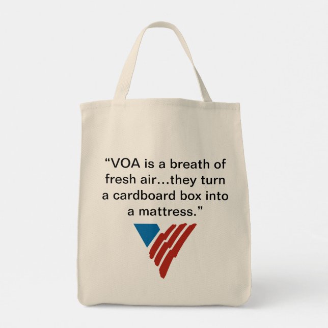 Bolsa Tote VOA Tote Bag (Verso)