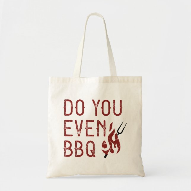 Bolsa Tote Você Até CHURRASCO? (Frente)