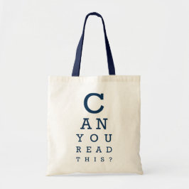 Bolsa Tote Você consegue ler isto?