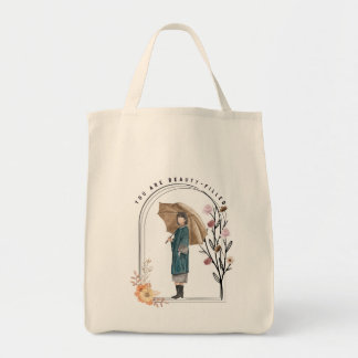 Bolsa Tote Você É Bela Preenchida
