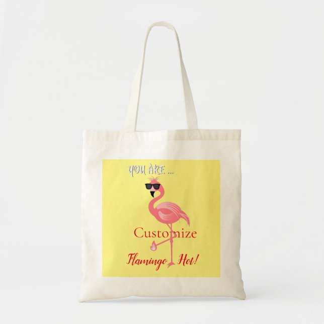 Bolsa Tote Você É Flamingo Hot Thunder_Cove (Frente)
