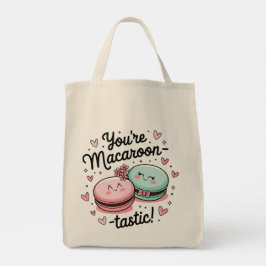 Bolsa Tote Você é Macaroon-tastic - Dia de os namorados Amor