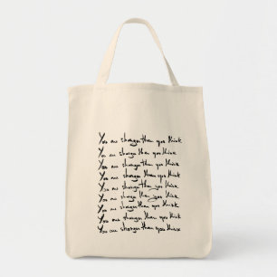 Bolsa Tote Você é mais forte do que pensa!